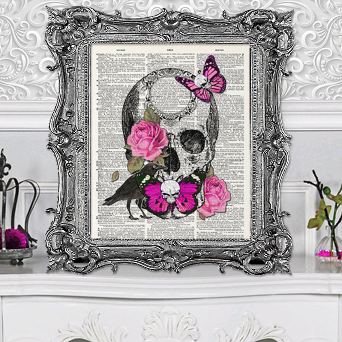 Special Edition Art Print on Antique Dictionary Book Page. - Etsy