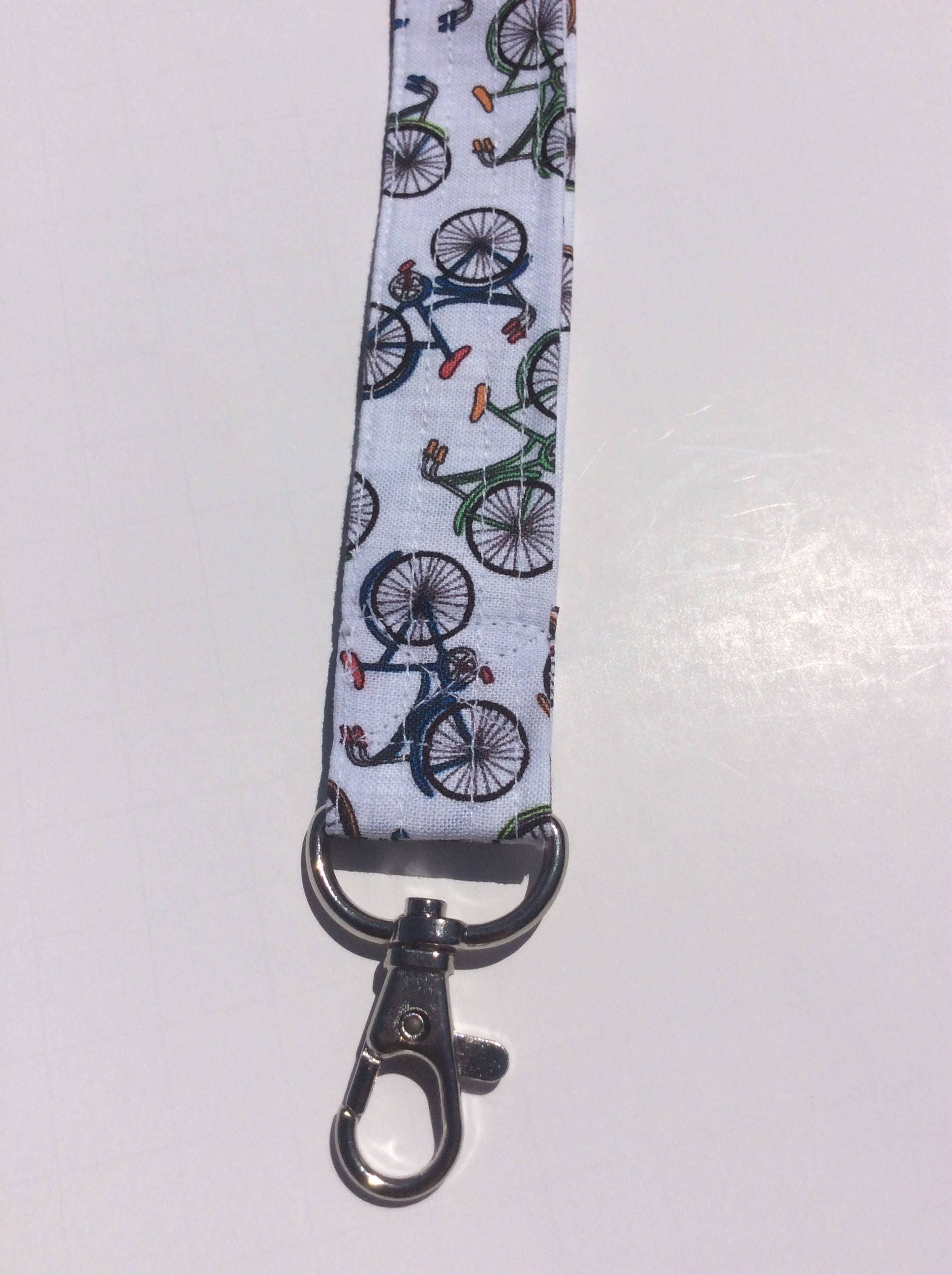 Bicycles Lanyard ID Badge Key Keeper Keychain Camera Strap Etsy