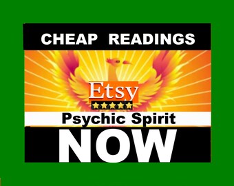 SAME HOUR, ETSY Viral Cheap Fast PSYCHiC READiNG, Spot on, Highly Perceptive Clairvoyant, Direct, 100 Char, One Question, Blind, No Tools