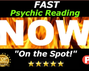 ETSY ViRAL Star Seller PSYCHiC, Best Seller SAME HOUR PSYCHiC READiNG, Top Rated PSYCHiC, DETAiLED 3000 Charact PInpoint Spot-on Reading