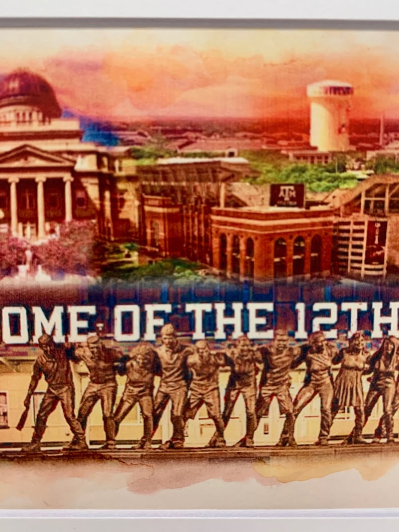 Home of the 12th Man Texas A&M Texas Aggiesoriginal Etsy India
