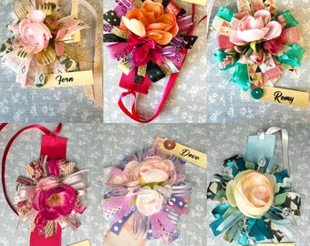 Wrist Corsages Daddy Daughter/Father Daughter Dance, Prom flowers