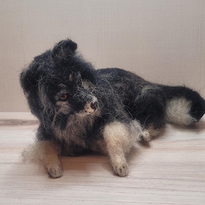 Custom Needle Felted Pet Replica- Dog Replica -Pet Memorial- Pet Portrait- Sculpture