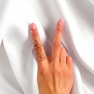 Adjustable Ring Splint Arthritis Lateral Deviation Support, EDS, Mallet Finger, Trigger Finger Support Gold/Silver