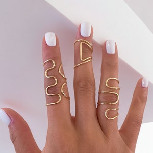 Adjustable Ring Splint - Elegance Meets Functionality Arthritis Lateral Deviation, EDS, Mallet Finger, Trigger Finger Support Gold/Silver