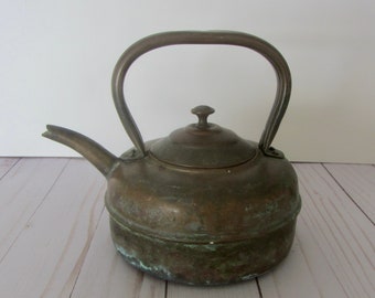 Vintage Copper Small Kettle
