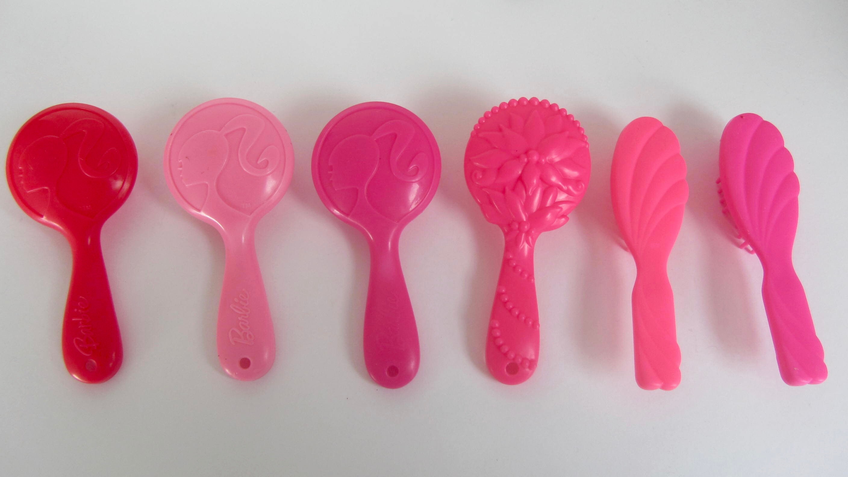 Vintage Genuine Lot of Barbie Hair Brushes Etsy Australia