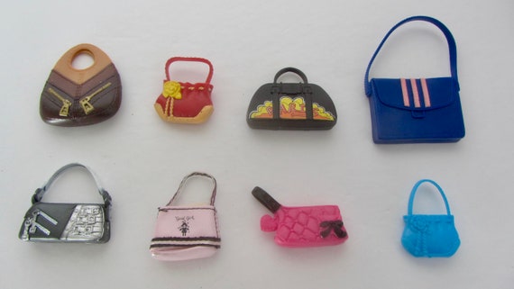 DIY Barbie Doll Miniature Purse, Handbag, Bag - Cute Styles each in under 1  Minute - video Dailymotion
