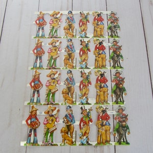 Vintage Die Cut Scrap Paper MLP 1542 Made in England image 1