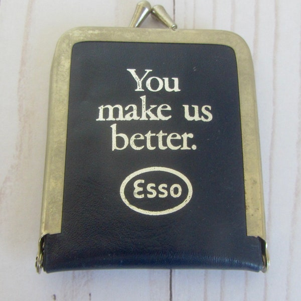 Vintage Esso Gasoline Sewing Kit, Travel Sewing Kit, Advertising Sewing Kit