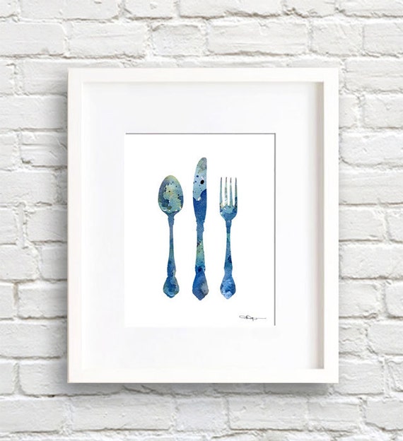 Printable Fork And Spoon