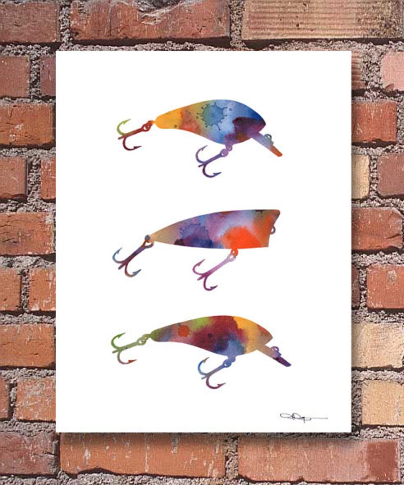 Fishing Lure Wall Decor