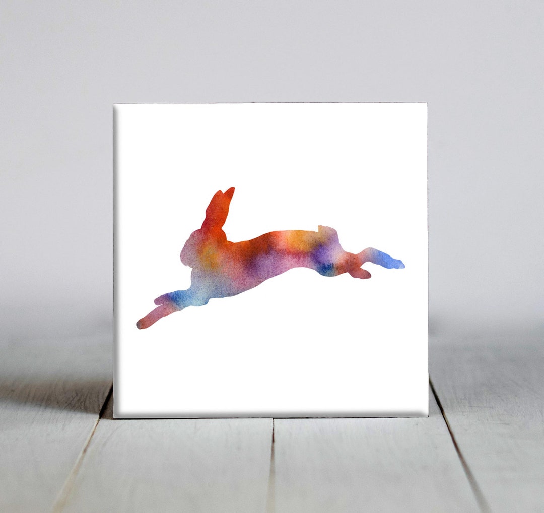 Rabbit Sprint Ceramic Tile Rabbit Sprint Decorative Tile Ceramic Tile ...