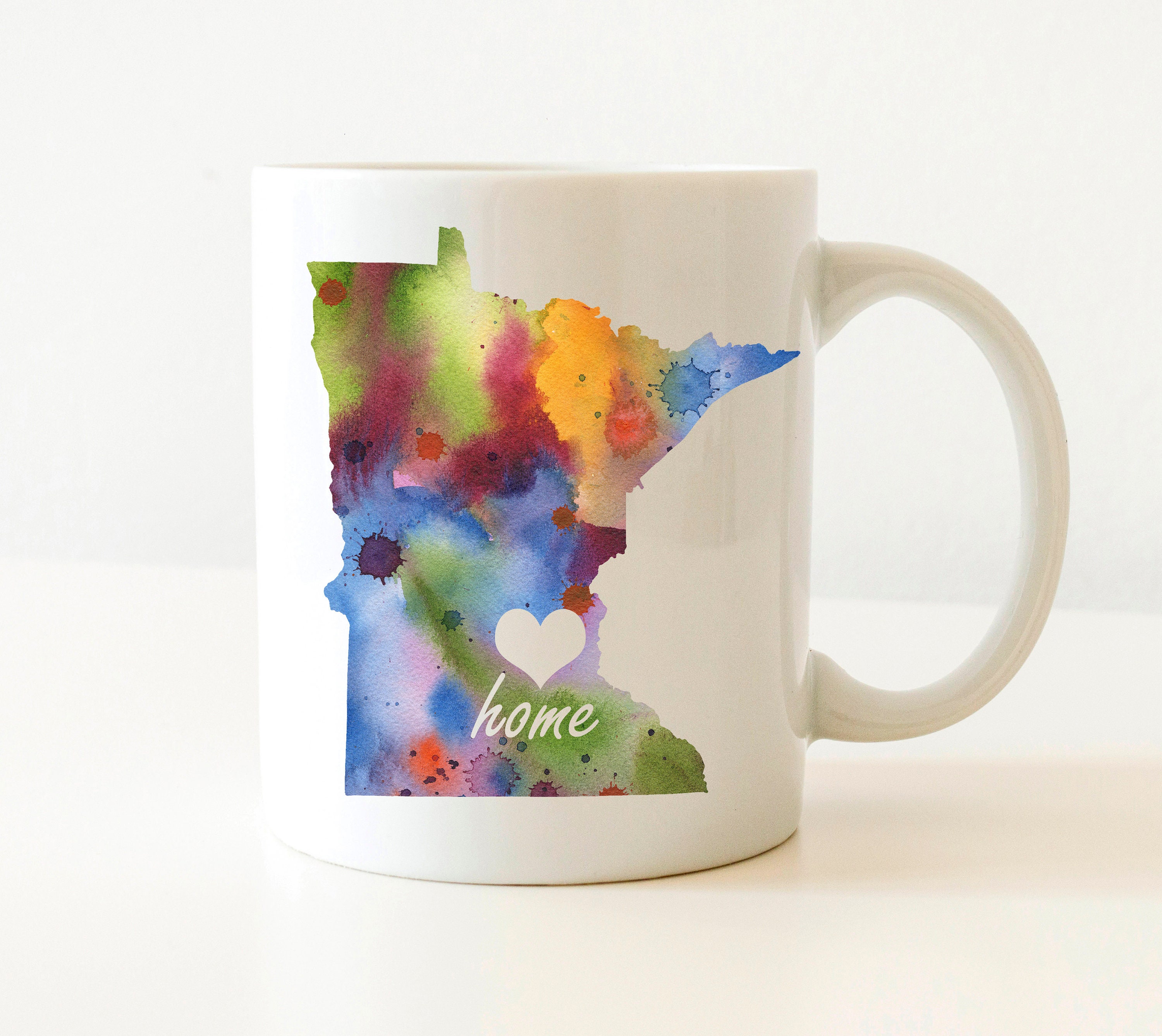 Minnesota Mug Minnesota Lover Gift Minnesota Coffee Mug Etsy