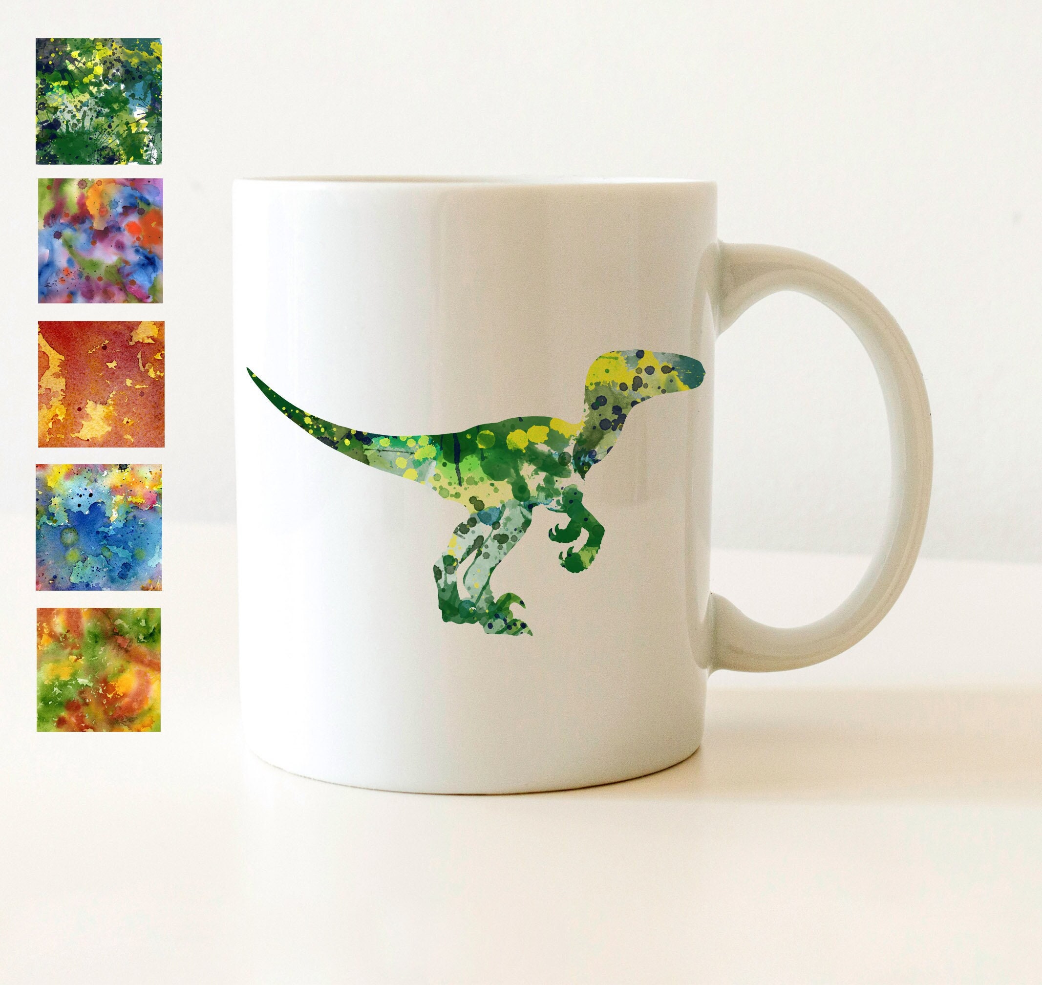 Mamasaurus Mug jurassic coffee cup tea blank ceramic dinosaur 8 ounces baby  mama gift baby shower birthday toddler cups water