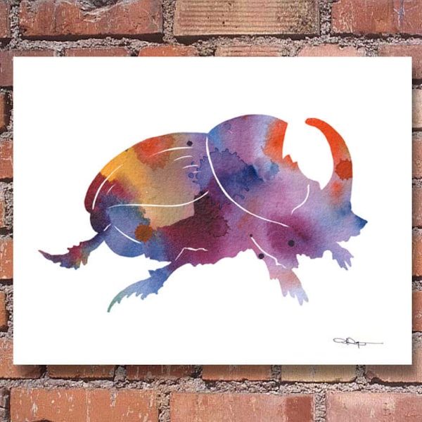 Dung Beetle Art - Etsy