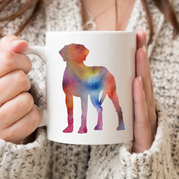 Rhodesian Ridgeback Mug - Rhodesian Ridgeback Lover Gift - Rhodesian Ridgeback Coffee Mug - Unique Rhodesian Ridgeback Gifts