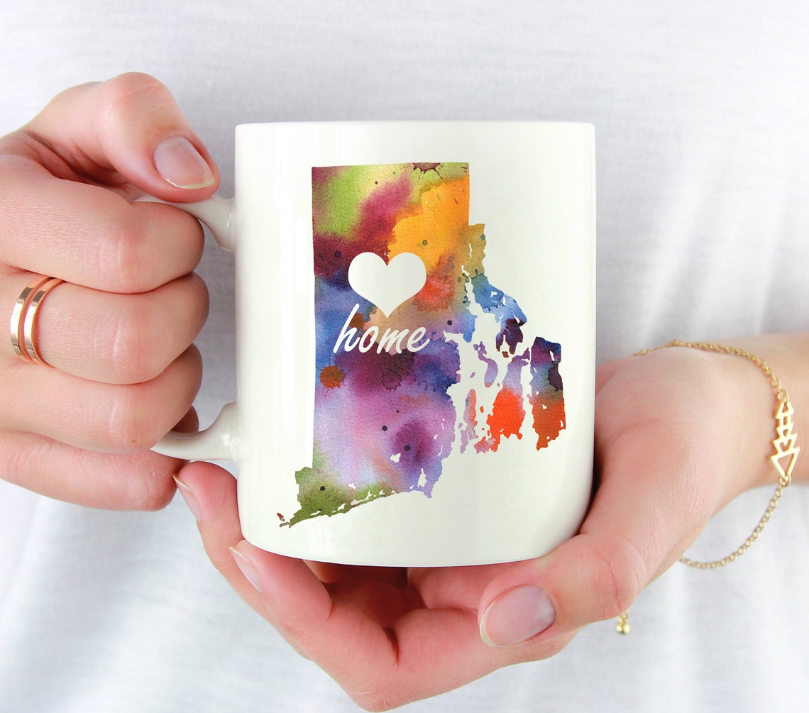 Rhode Island Mug Rhode Island Lover Gift Rhode Island Etsy