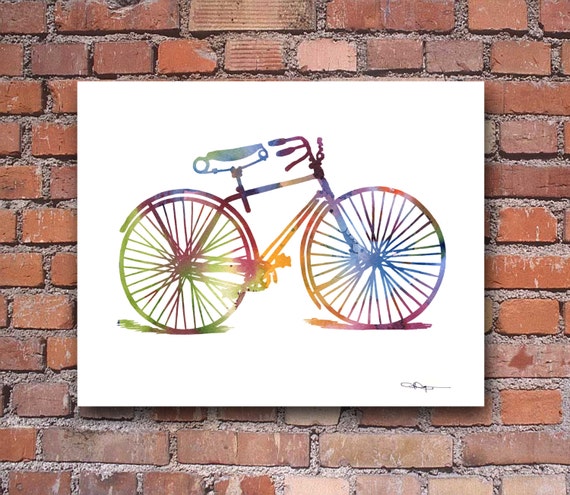 Vintage 2024 bicycle painting