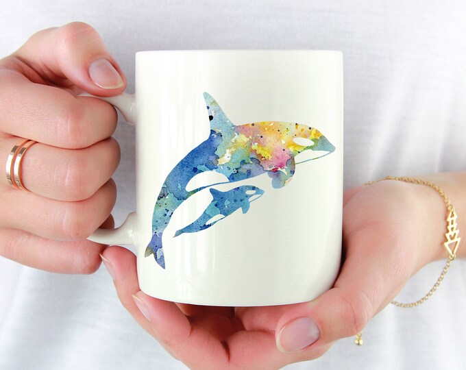 False Killer Whale Coffee Mug Set False Killer Whale Coffee Mug Set