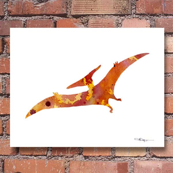 Pterodactyl Art Etsy