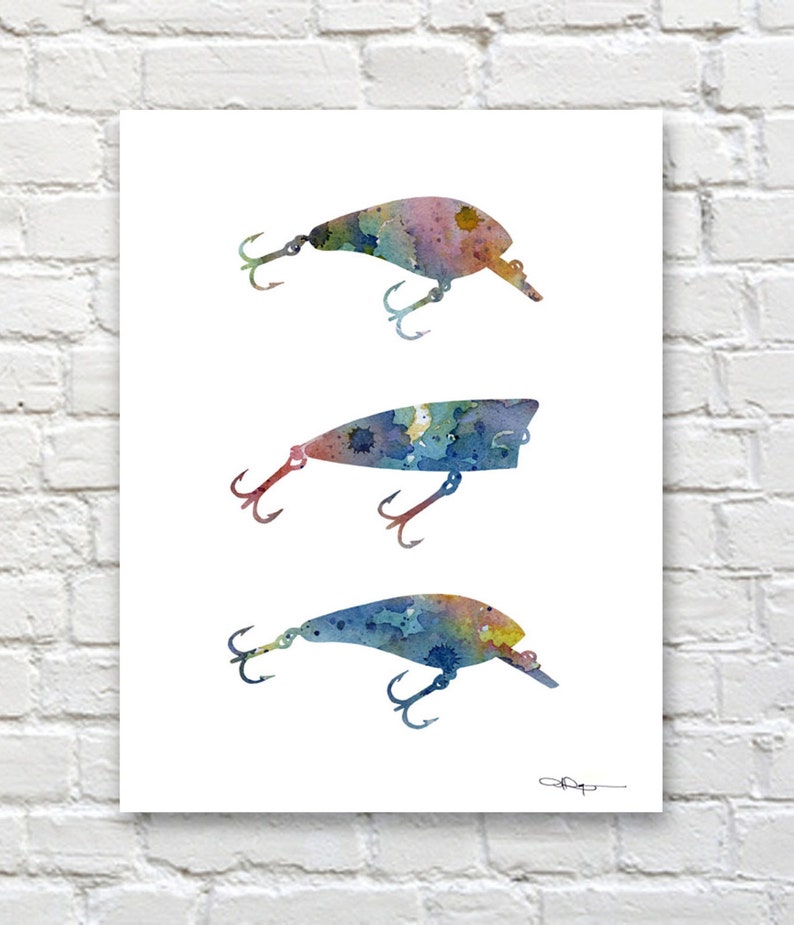 Fishing Lure Wall Decor