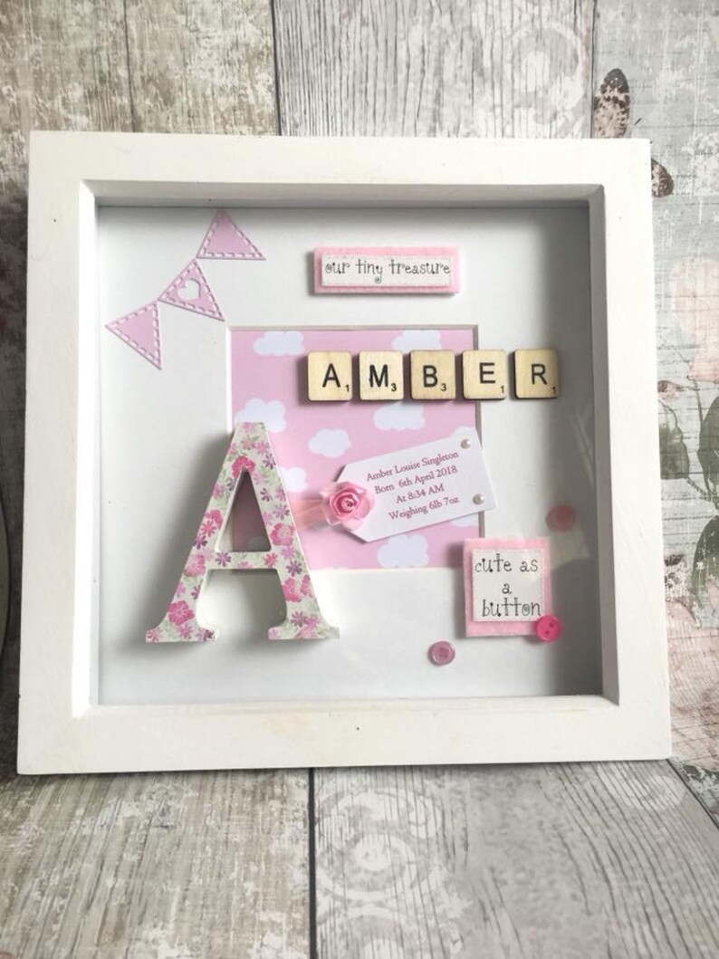 christening box frame