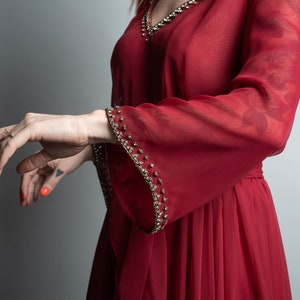 Victoria Royal Chiffon Dress image 3