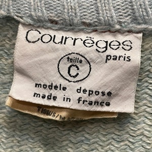 Courreges Pale Blue Sweater image 6