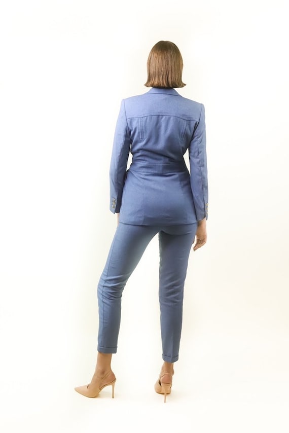 Escada Light Blue Blazer - Gem