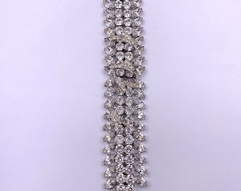 Weiss Large Rhinestone Bracelet