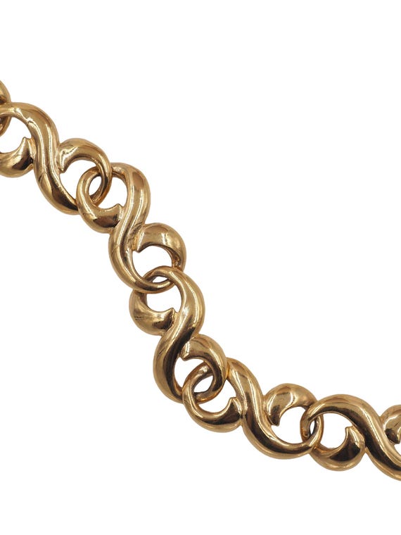 Givenchy Double Loop Gold Necklace - image 2