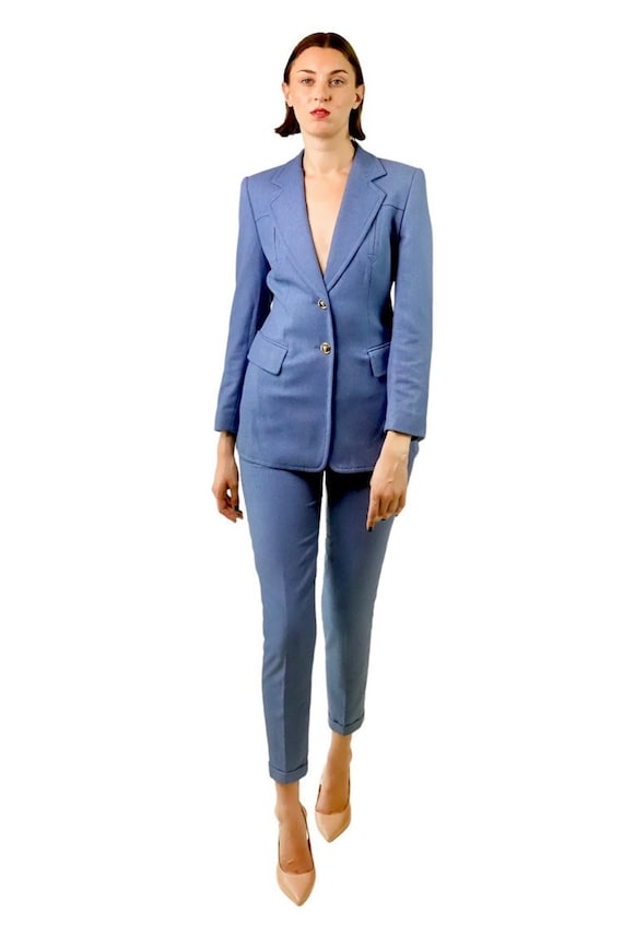 Escada Light Blue Blazer