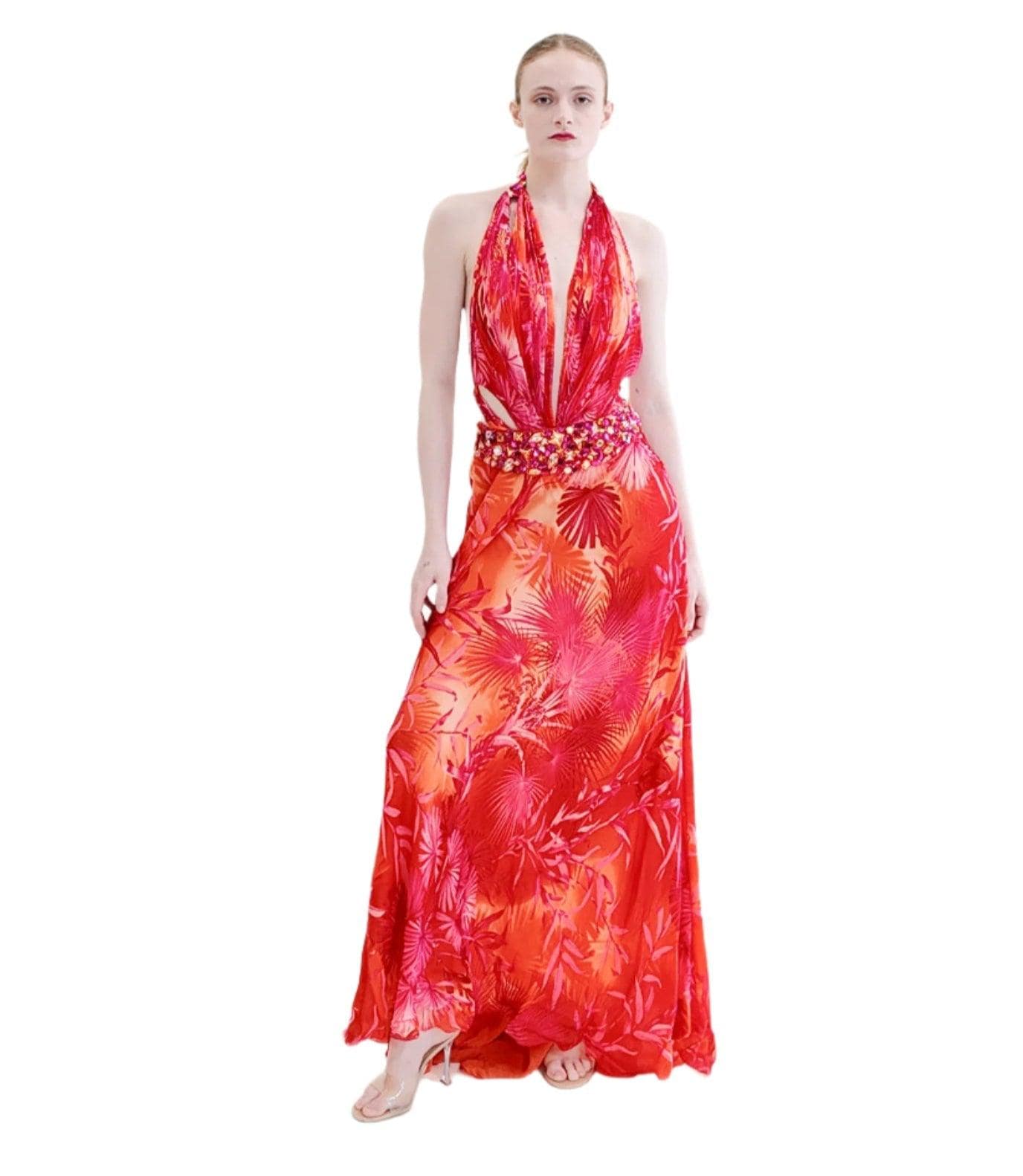 Gianni Versace Vestido Jlo Versace Precio Las Mejores Ofertas En