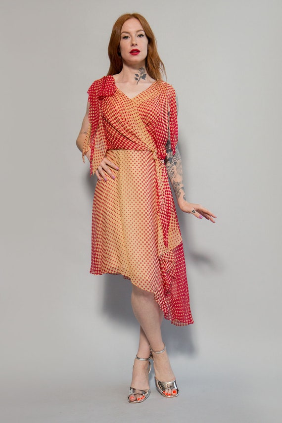 Custom Silk Chiffon Dress