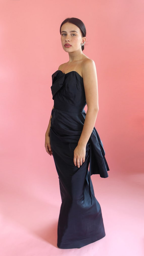 Jasmine Embellished Gown (Navy) main image 0