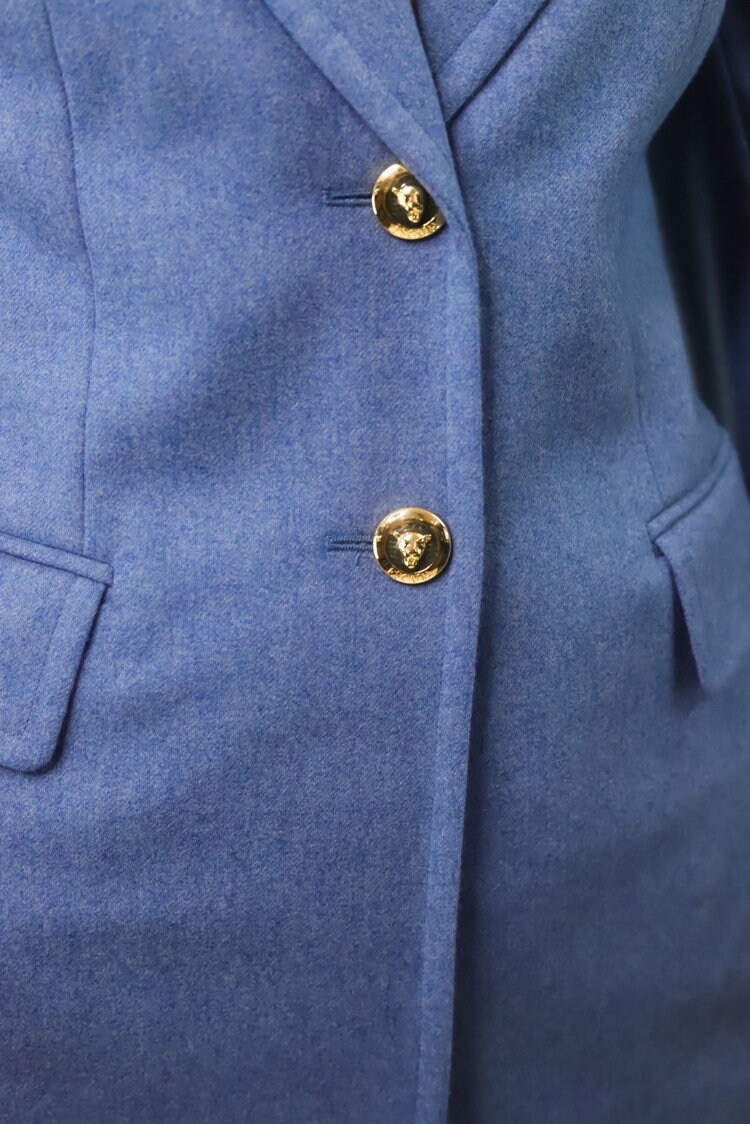 エスカーダ ライトブルー ブレザー - Etsy 日本