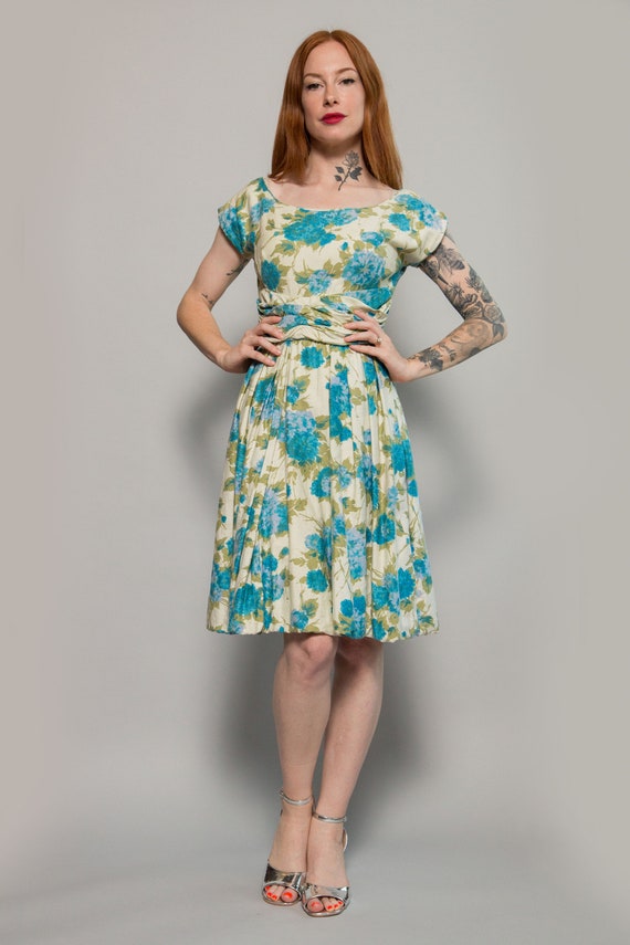 1950's Floral Dress