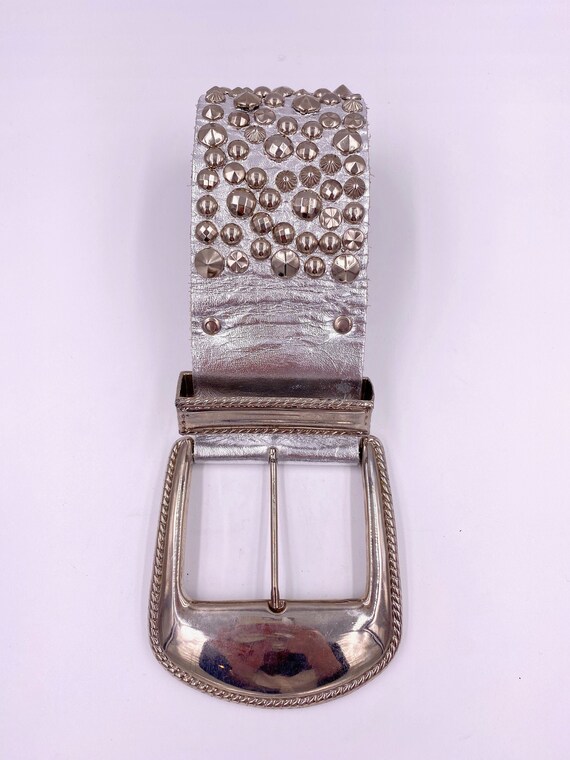 Silver Studded Belt