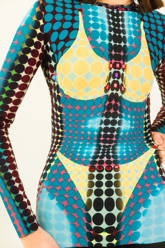 Jean Paul Gaultier Cyber Dots Top F/W 