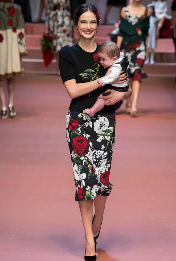 Dolce & Gabbana Fall 2015 L/S Floral Dress - image 2