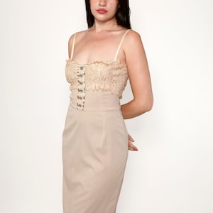 Dolce & Gabbana Bra Lace Slip Dress