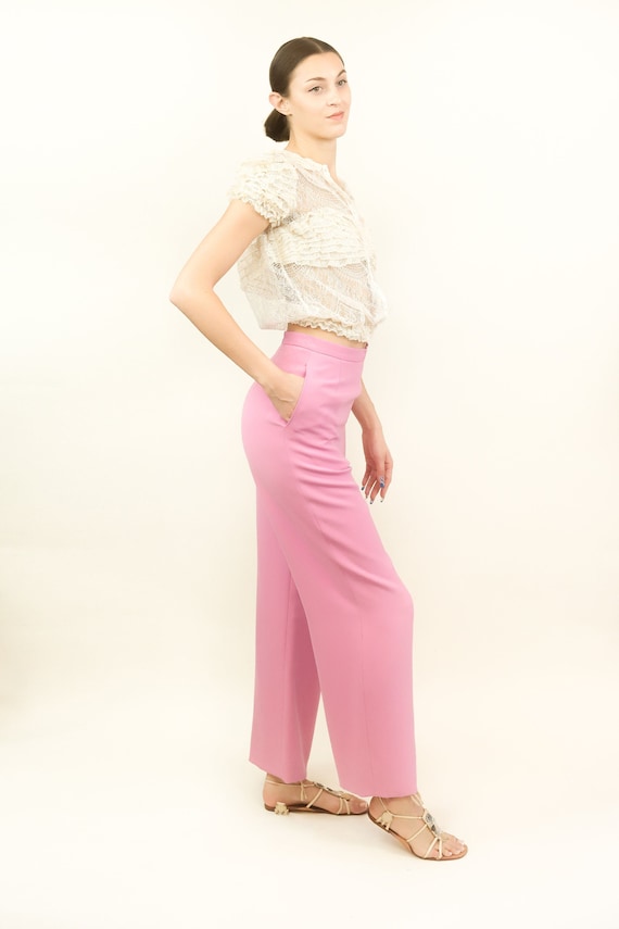 David Hayes "Barbara Rush" High Waisted Trousers - image 2