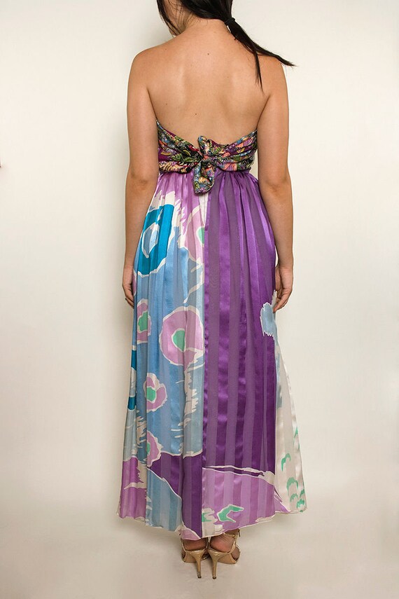 Hanae Mori Pleated Skirt - image 4