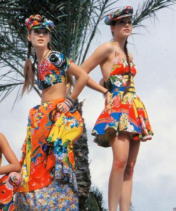 Vintage 1992 Spring Ready to Wear Versace Jeans Couture