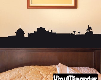 Calcomanía de pared de vinilo Skyline de Ciudad del Cabo o pegatina de coche SS003ET