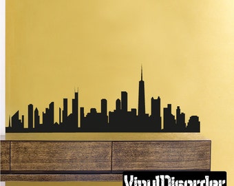 Chicago Skyline Vinyl Wall Decal or Car Sticker SS047ET