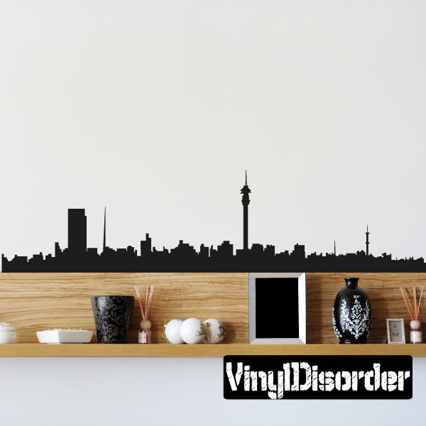 Johannesburg Skyline Vinyl Wall Decal or Car Sticker SS052ET Etsy Norway