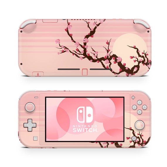 Nintendo Switch Lite サクラピンク カスタム Sunset Sakura Cherry Blossom Nintendo Switch Lite Wrap Skin - Etsy