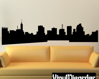 Buenos Aires Skyline Vinilo Calcomanía de Pared o Car Sticker SS017ET